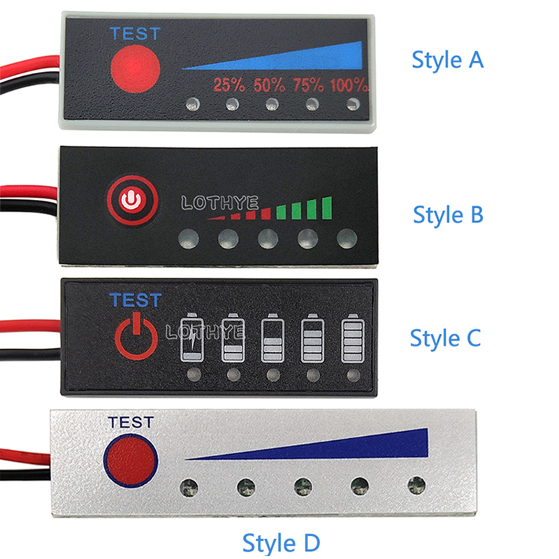 Battery Load Tester - 1S-7S 3.7-25.2V Akıllı Pil Ekranı Lityum