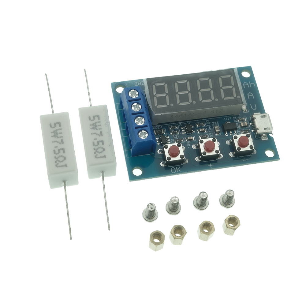 Battery Load Tester - ZB2L3 Dijital Pil Kapasitesi Test Cihazı,