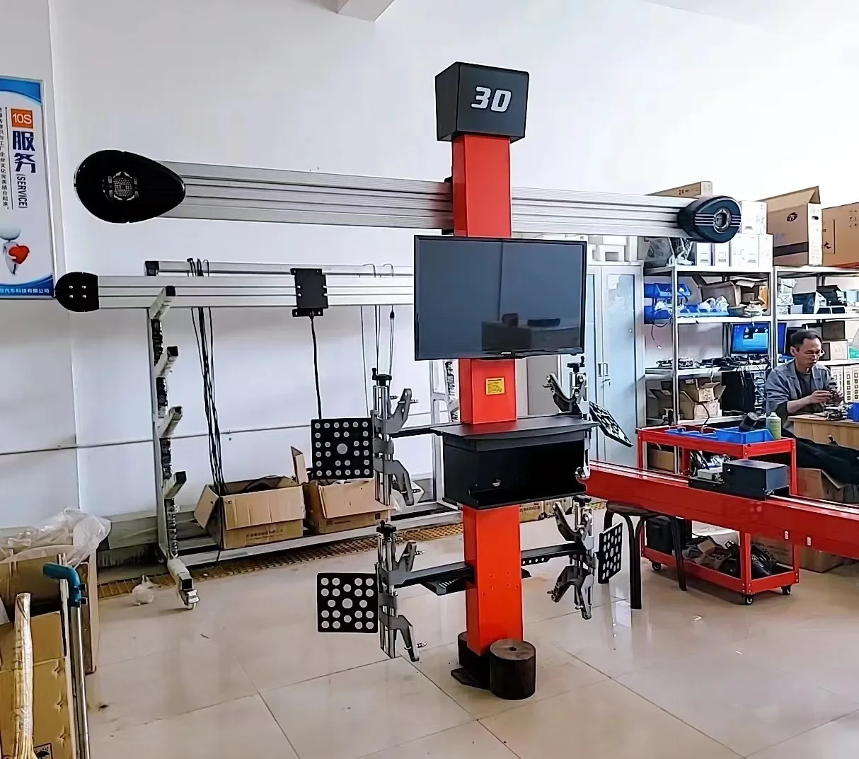 -Sony Kameralı Tam Set 3D Teke - Wheel Alignment Machine incelemesi ve fiyatı