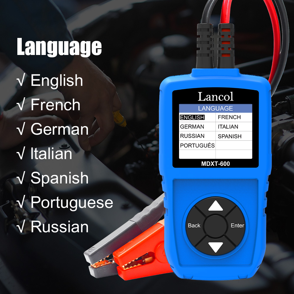 Lancol MDXT600 araba pil test  - Battery Load Tester incelemesi ve fiyatı